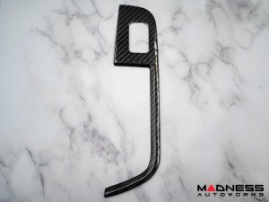 Alfa Romeo Stelvio Door Window Switch Trim Kit - Carbon Fiber - Feroce Carbon